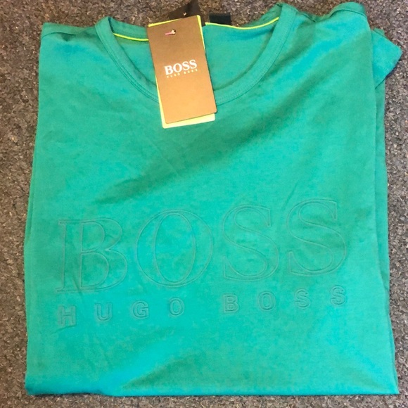 Hugo Boss Aqua Graphic Tee - Picture 1 of 5
